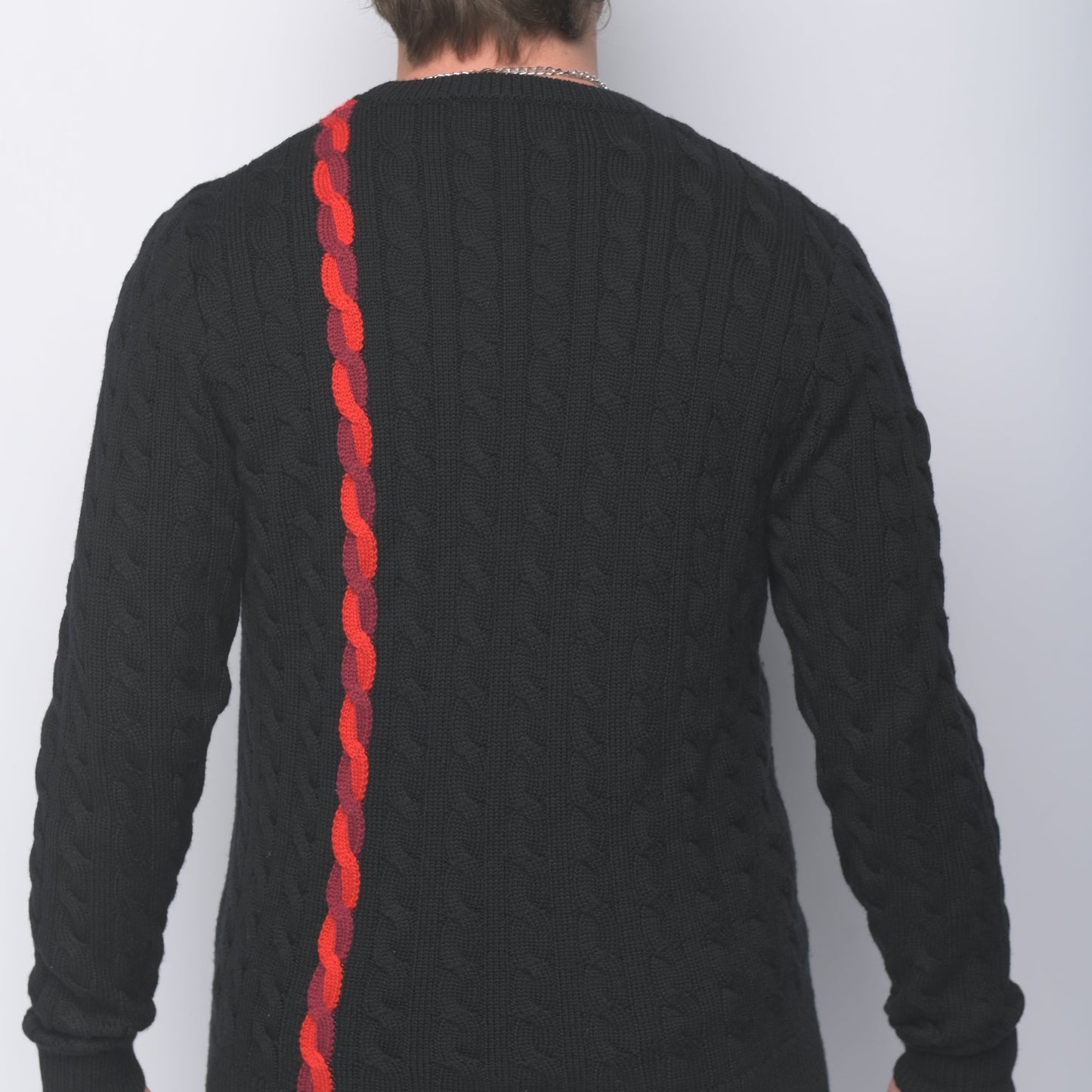 DNA Knitwear: Black & Red