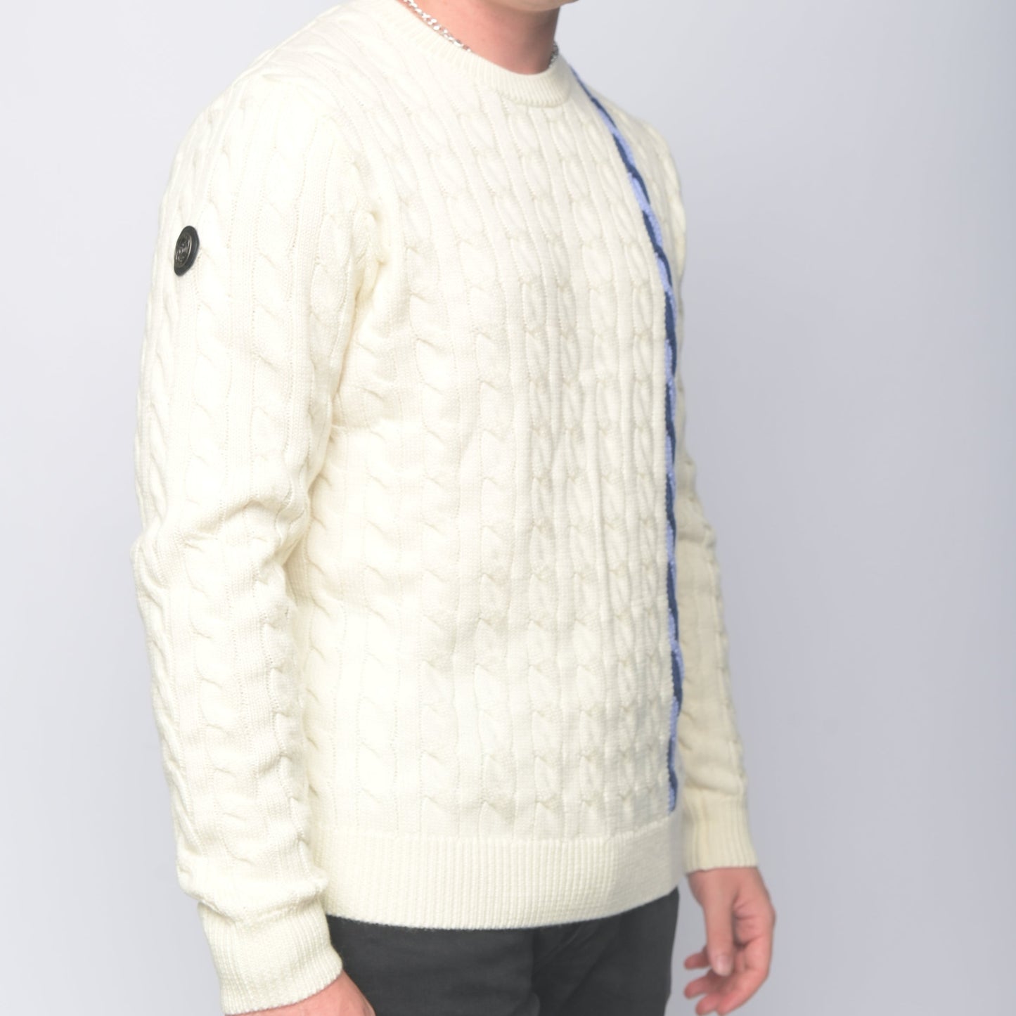 DNA Knitwear: White & Blue