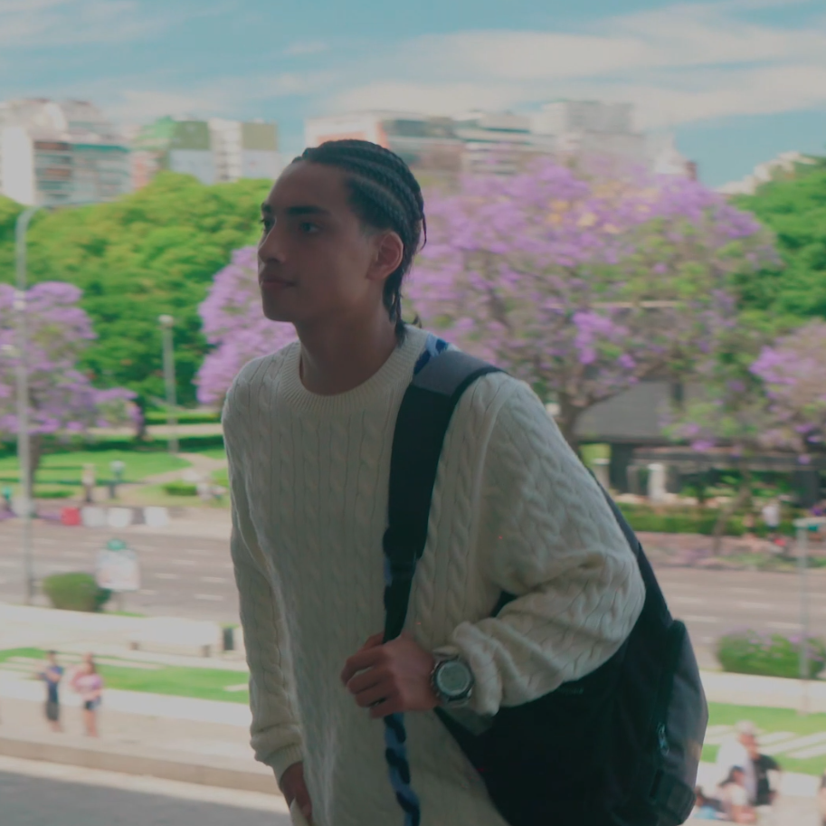 DNA Knitwear: White & Blue