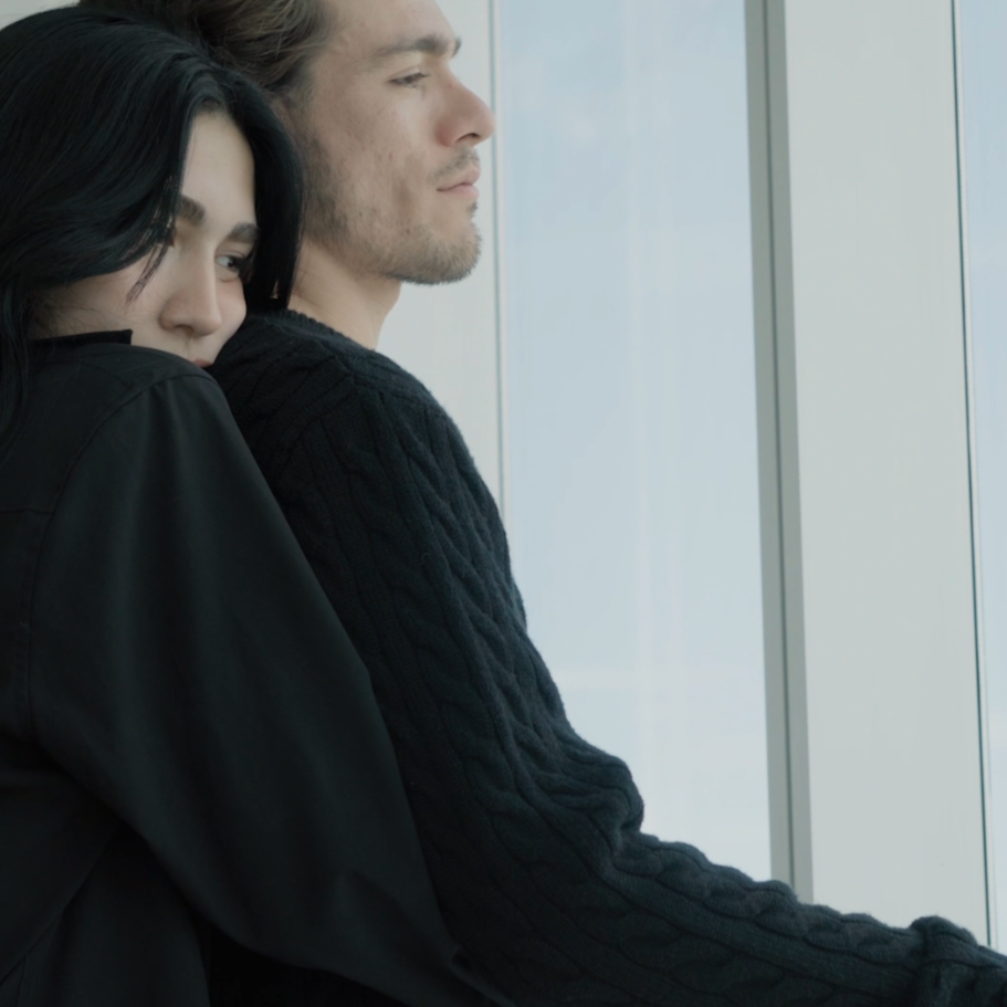 DNA Knitwear: Black & Red